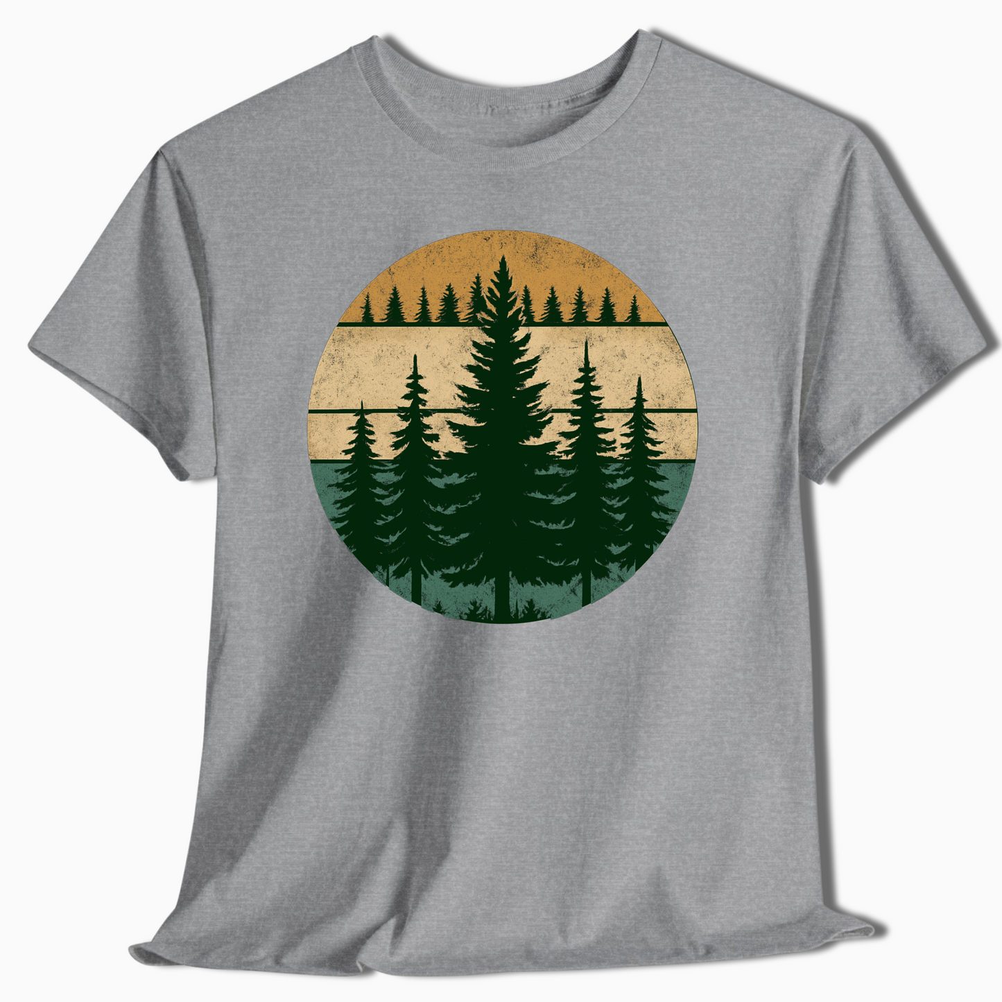 Vintage Pine Tree Wilderness Shirt - t443a25