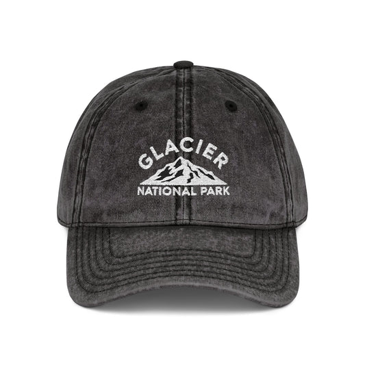 Glacier National Park Hat for Hikers - Outdoor Gift for Dad - t328a25