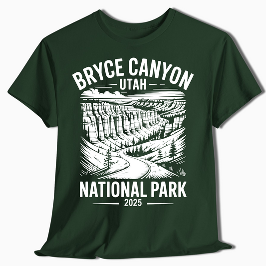 Bryce Canyon National Park T-Shirt - Custom 2025 Scenic Gift - t350a25