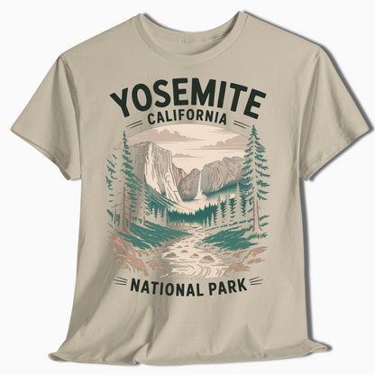 Yosemite National Park T-Shirt for Outdoor Lovers - t285a25