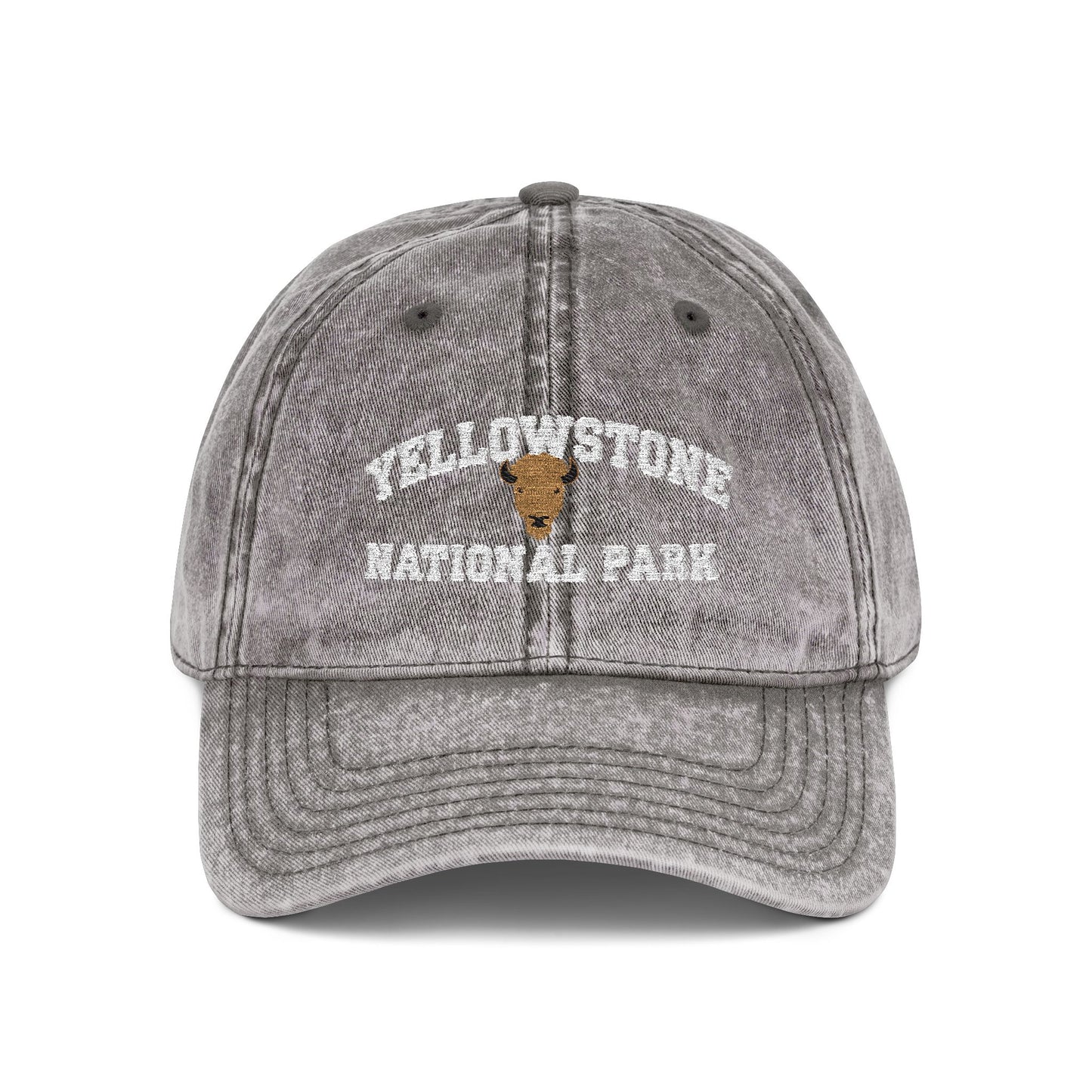 Yellowstone National Park Bison Cap for Campers - t308a25