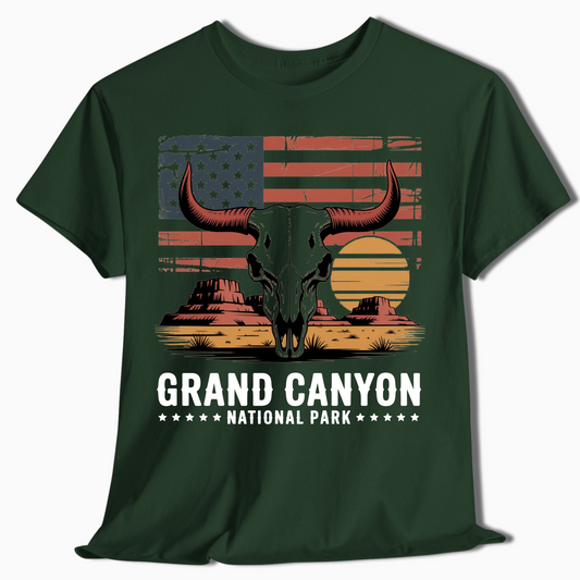 Grand Canyon National Park Retro T-Shirt - t407a25