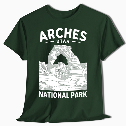 Arches National Park Utah Shirt - Outdoor Gift Idea - t301a25
