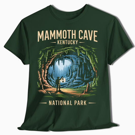 Mammoth Cave Color T-Shirt - National Park Souvenir Gift - t341a25