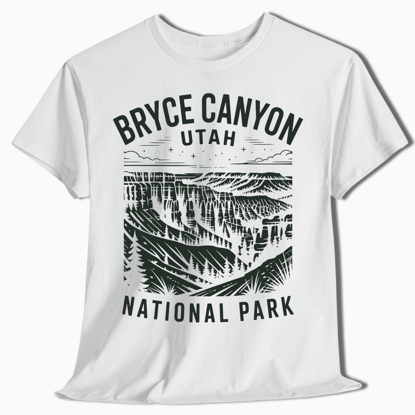 Bryce Canyon National Park T-Shirt - Hoodoo Trail Gift - t352a25