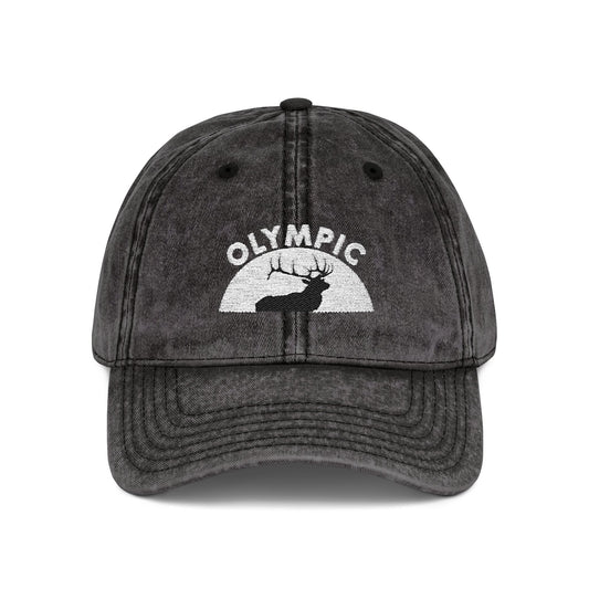 Olympic National Park Cap with Elk Silhouette - t393a25