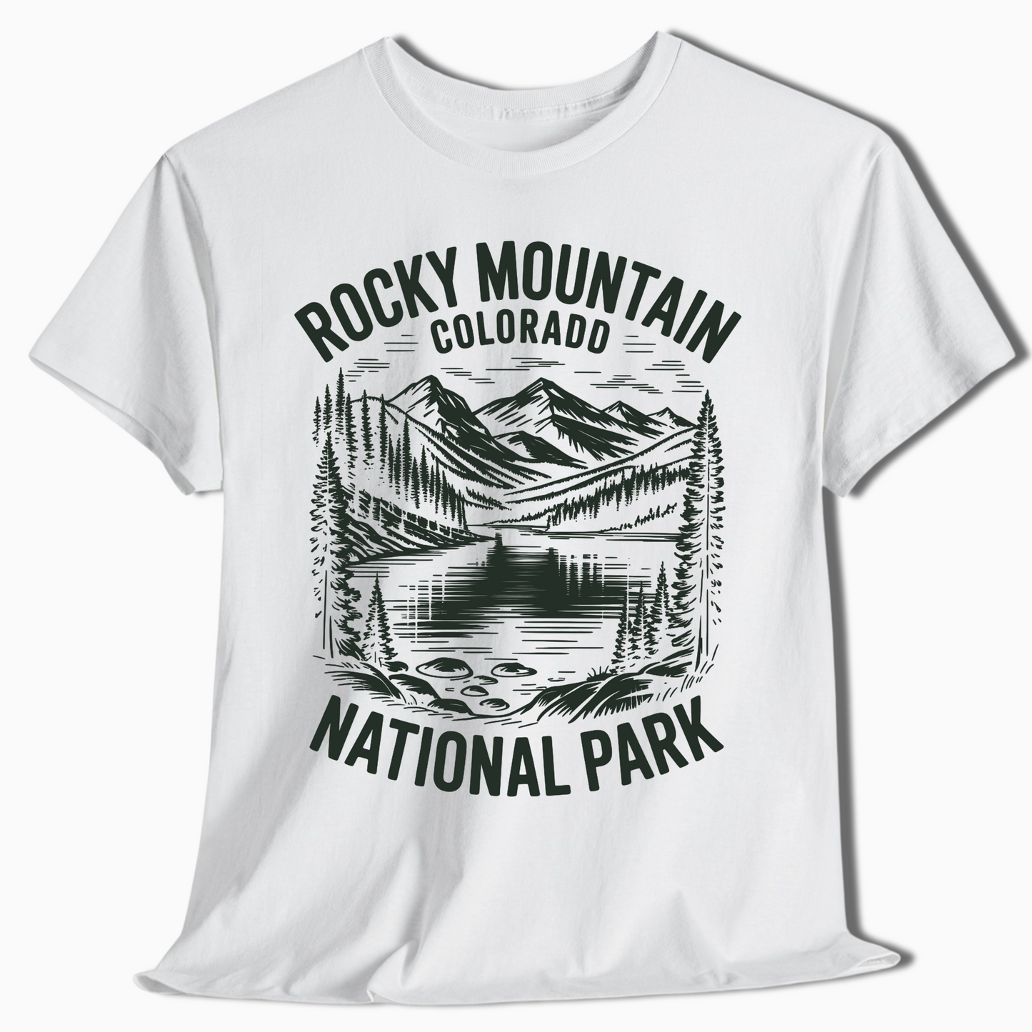 Rocky Mountain National Park Colorado Hiking Shirt – t296a25