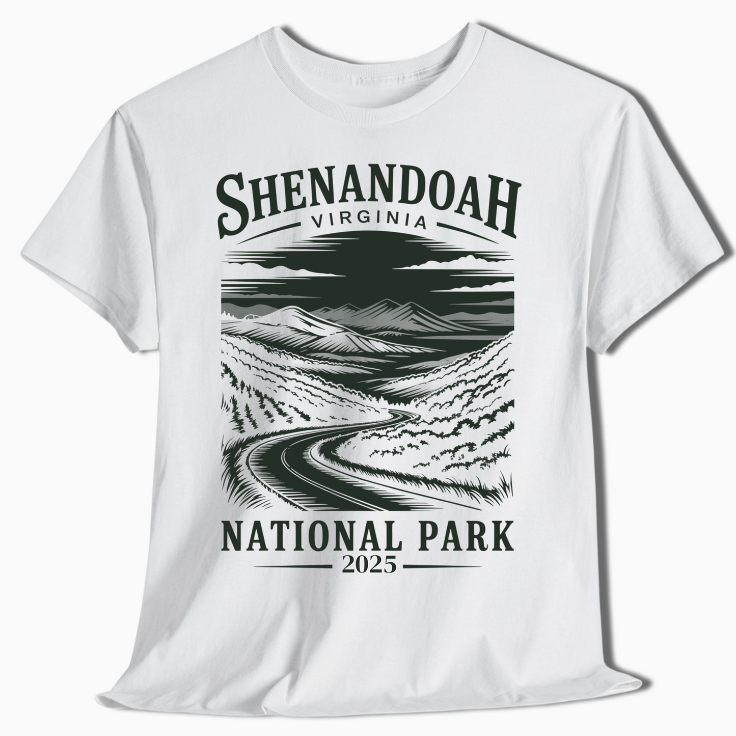 Shenandoah National Park 2025 T-Shirt - Custom Hiker Gift - t343a25