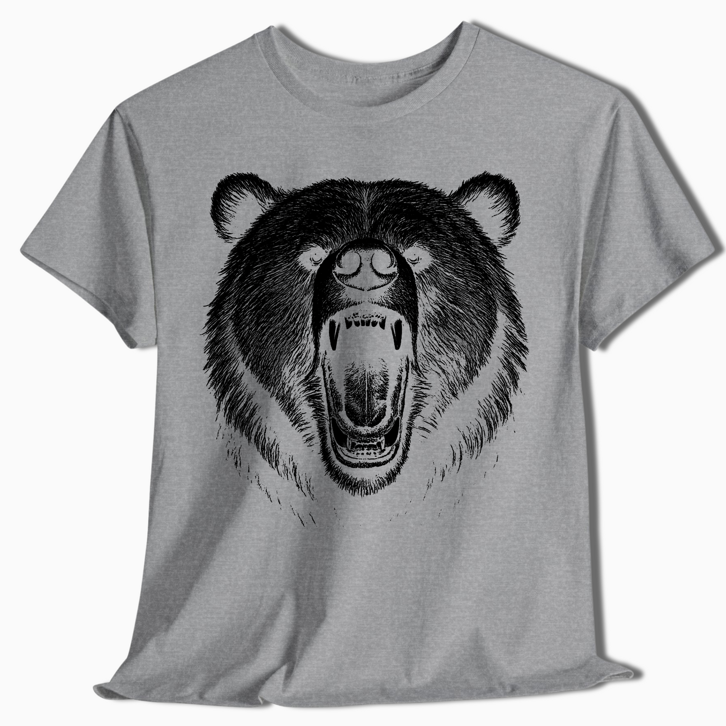 Roaring Grizzly Bear Wilderness Shirt - t441a25