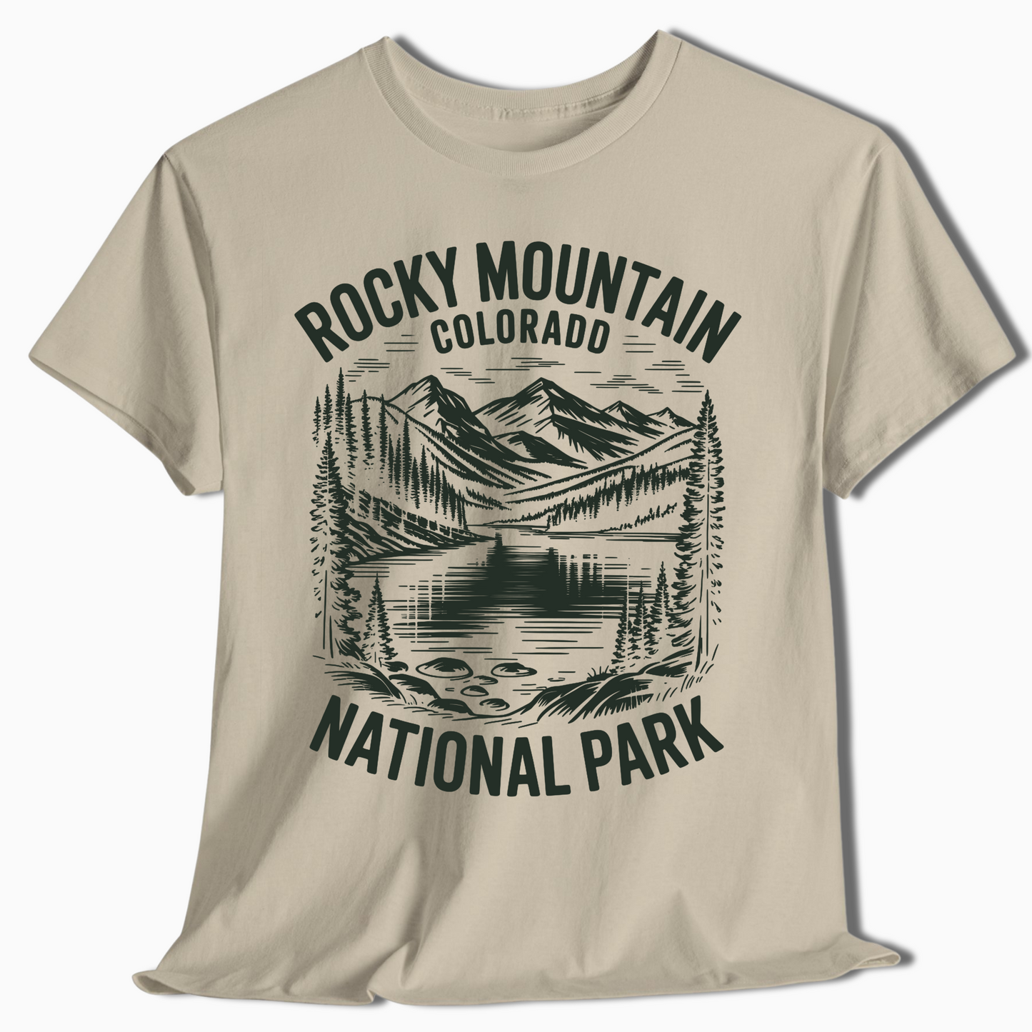 Rocky Mountain National Park Colorado Hiking Shirt – t296a25