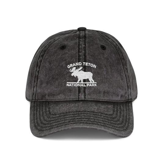 Grand Teton National Park Moose Hat - Outdoor Gift Cap - t334a25