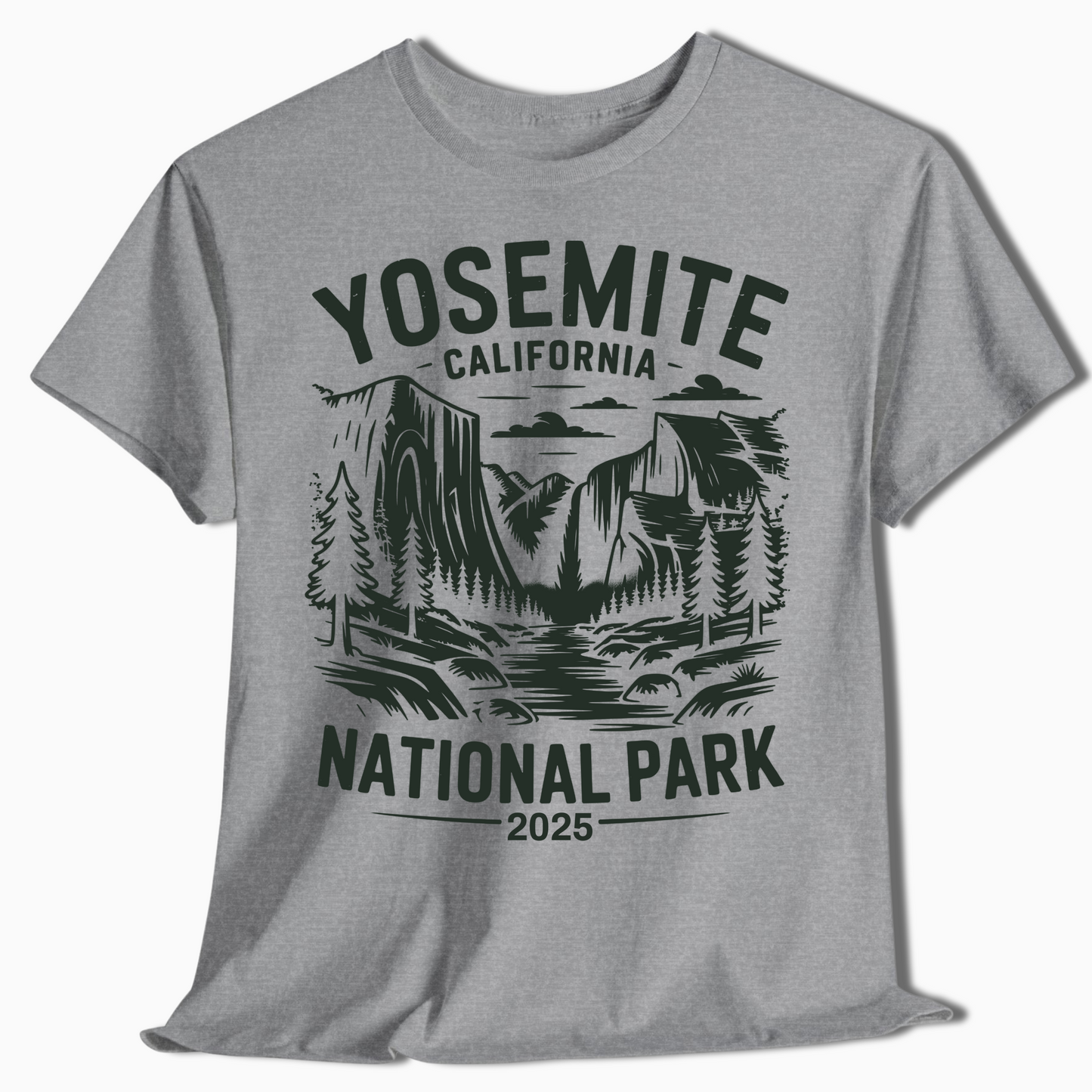 Vintage Yosemite National Park Shirt - Custom Year - t380a25