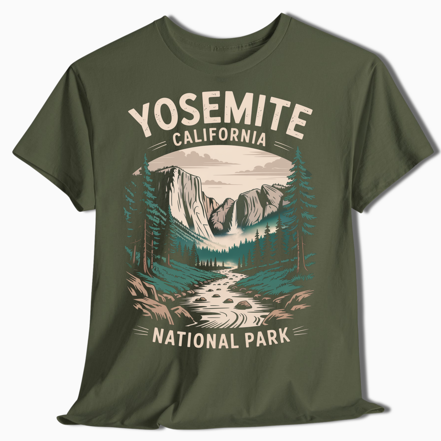 Yosemite National Park T-Shirt for Outdoor Lovers - t285a25