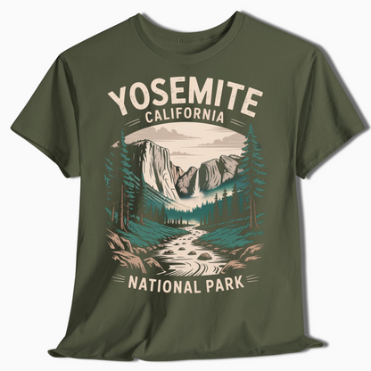 Yosemite National Park T-Shirt for Outdoor Lovers - t285a25