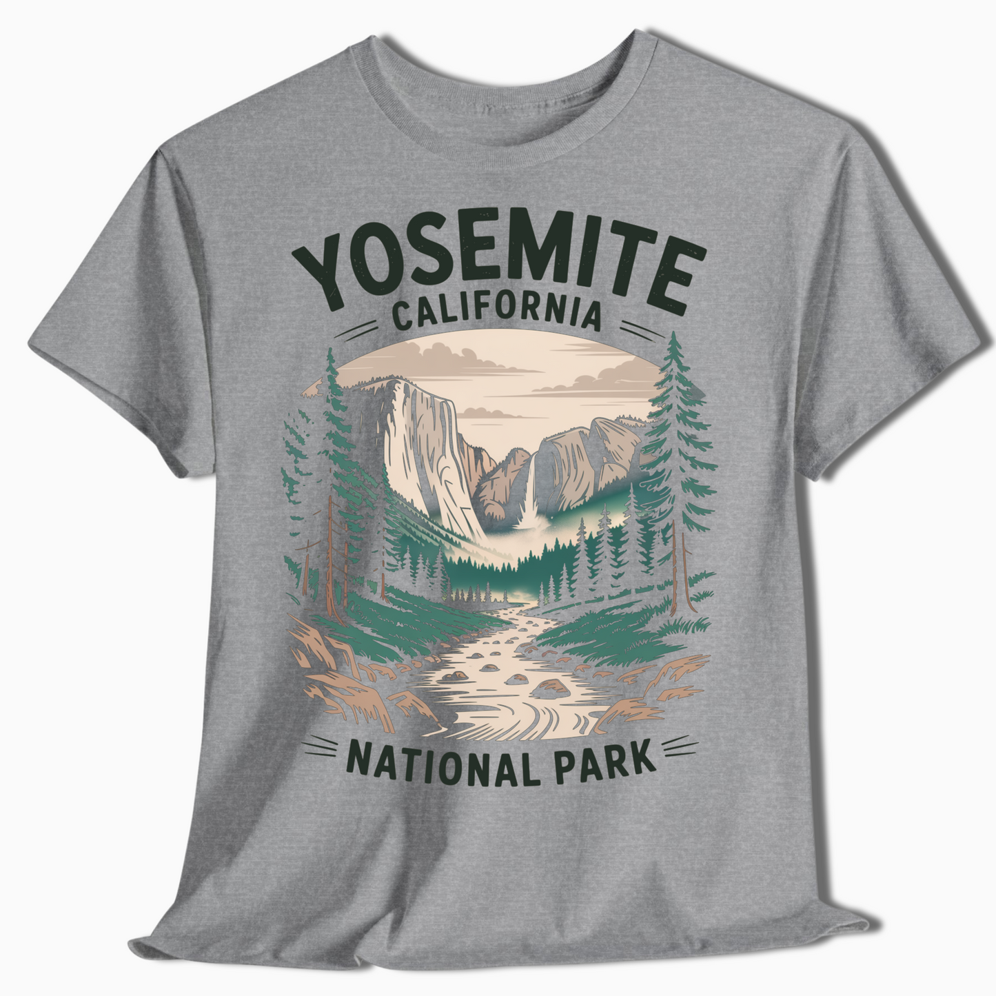 Yosemite National Park T-Shirt for Outdoor Lovers - t285a25