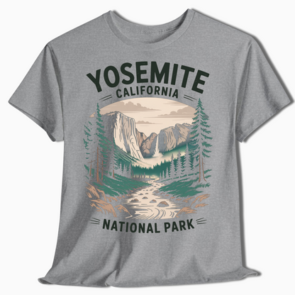 Yosemite National Park T-Shirt for Outdoor Lovers - t285a25