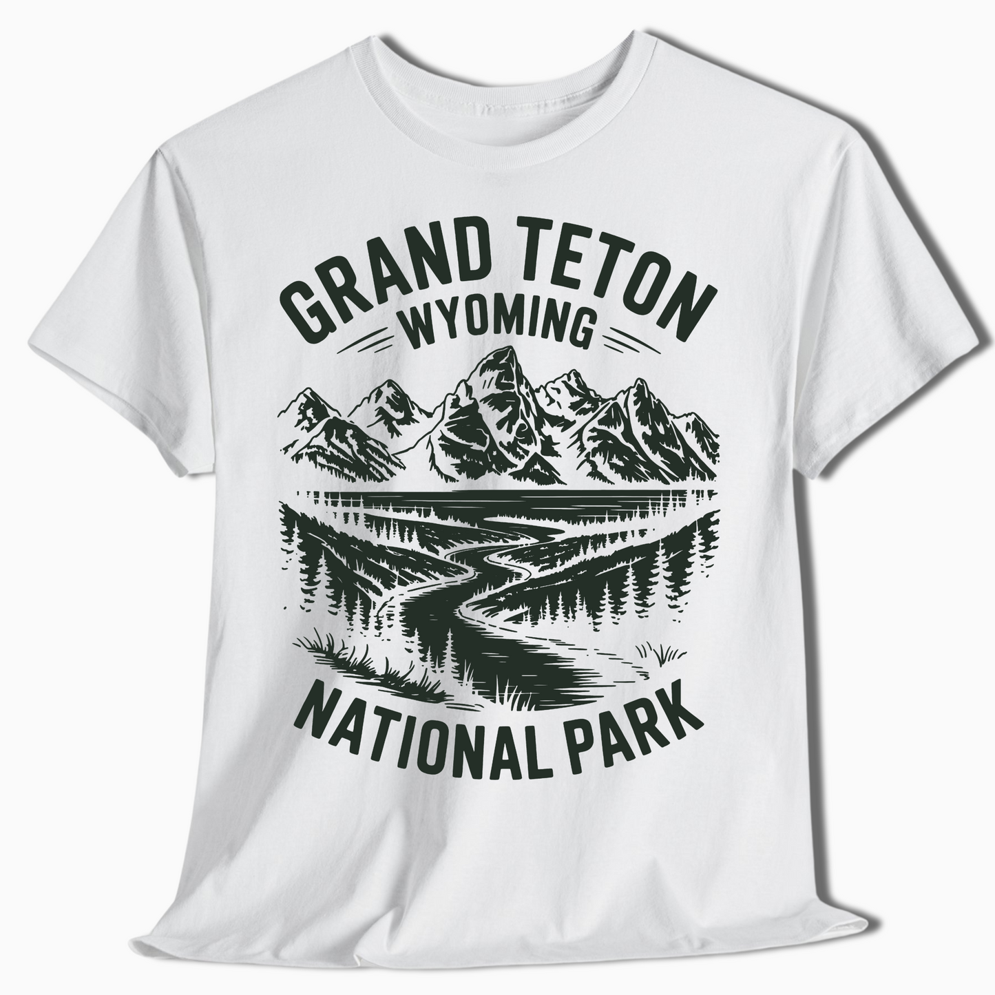 Grand Teton National Park Wyoming Hiking Shirt – t293a25