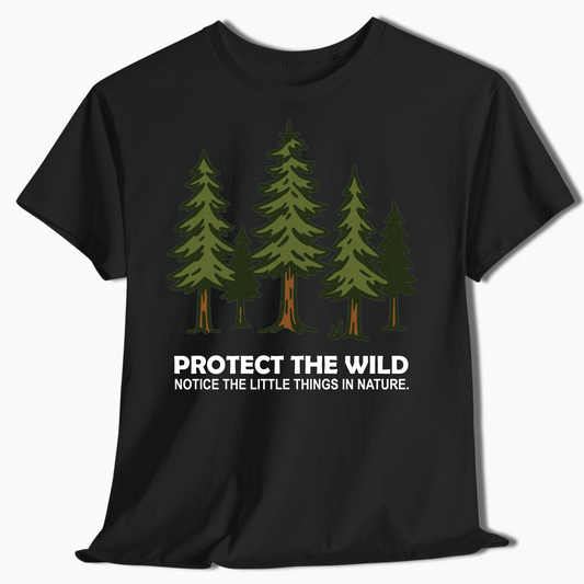 Cartoon Pine Tree Camping Shirt for Outdoor Lovers & Hikers - t457a25