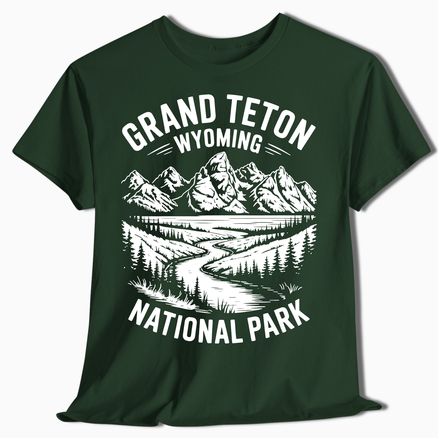 Grand Teton National Park Wyoming Hiking Shirt – t293a25