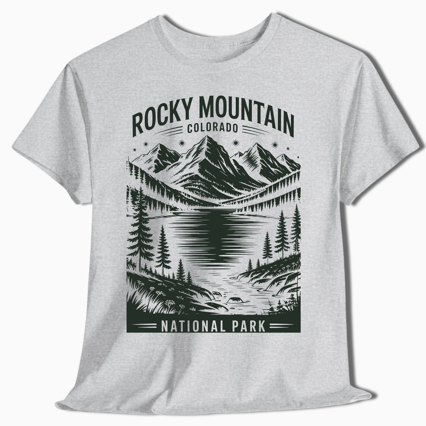Rocky Mountain National Park Colorado Shirt for Hikers – t295a25
