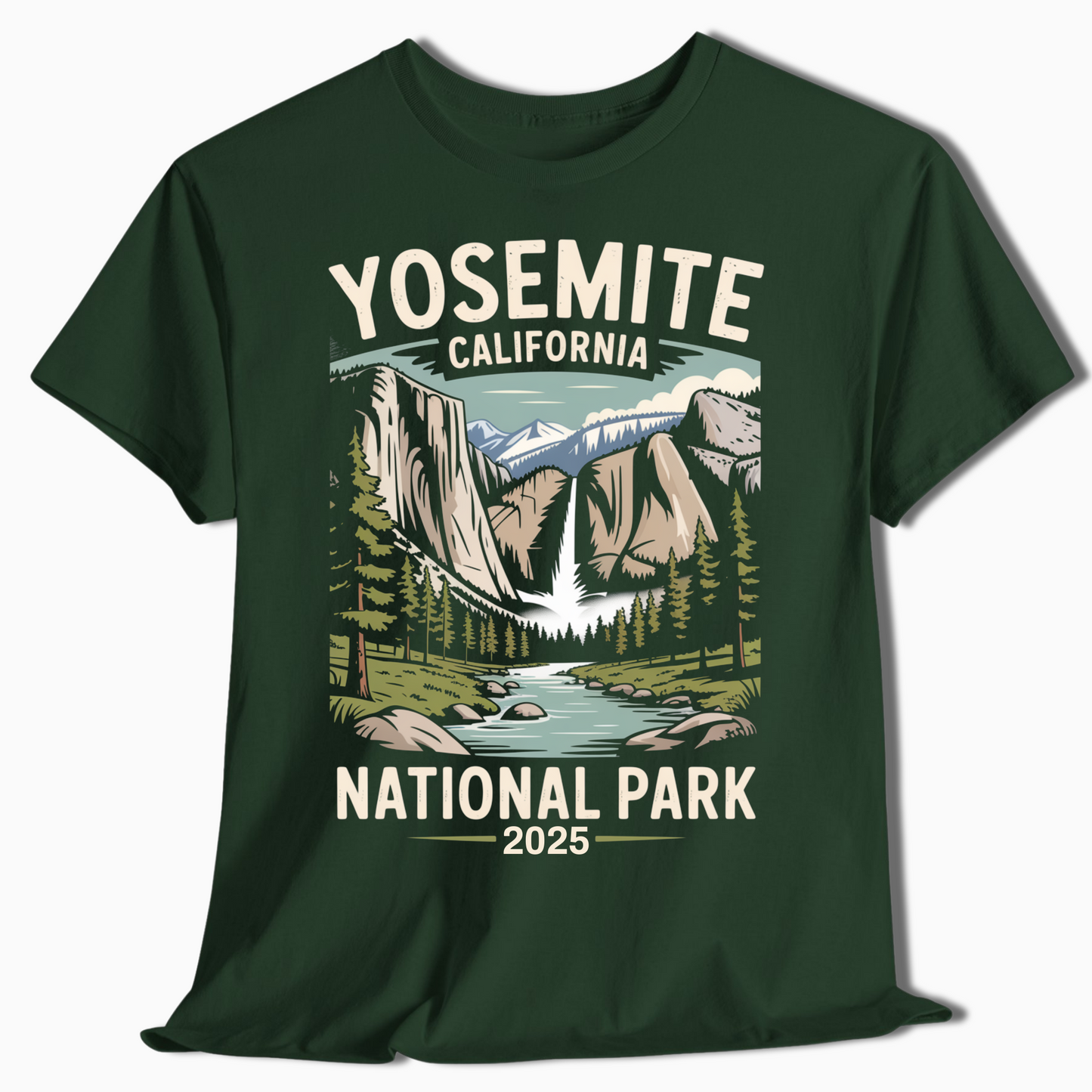Yosemite National Park Shirt - Custom Year Option - t379a25