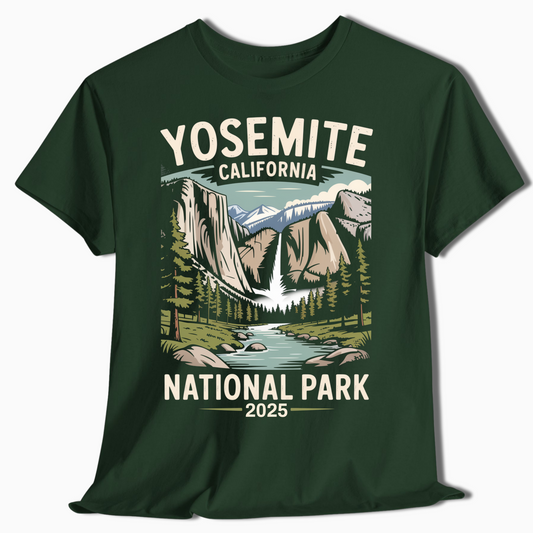 Yosemite National Park Shirt - Custom Year Option - t379a25
