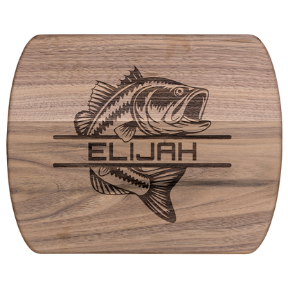 Personalized Fishing Cutting Board for Cabin or Kitchen - t448a25