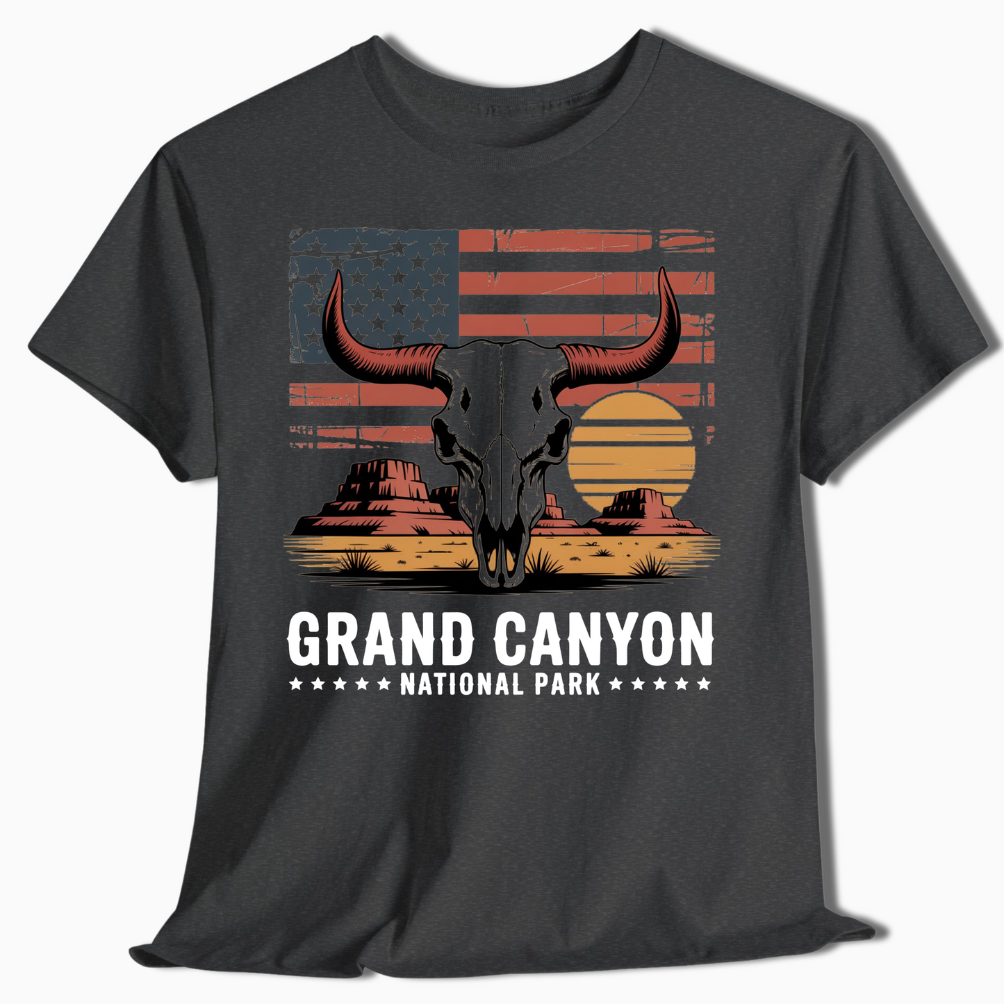 Grand Canyon National Park Retro T-Shirt - t407a25