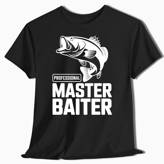 Professional Master Baiter Fishing T-Shirt - t434a25