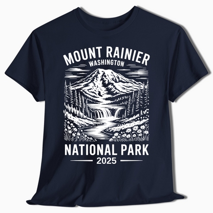 Mount Rainier National Park Shirt - Custom 2025 Souvenir - t300a25