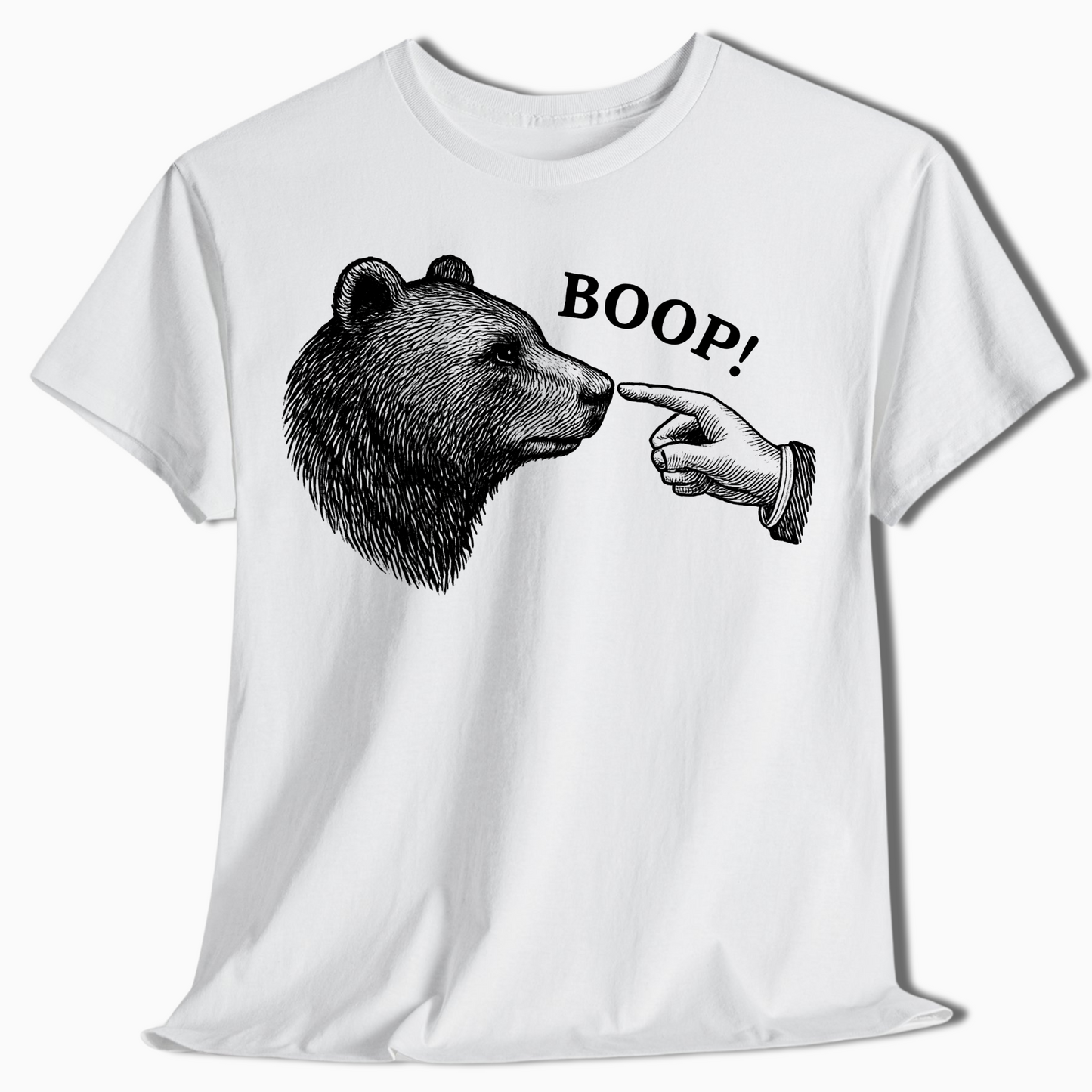 Boop the Bear Funny Outdoor T-Shirt - t425a25