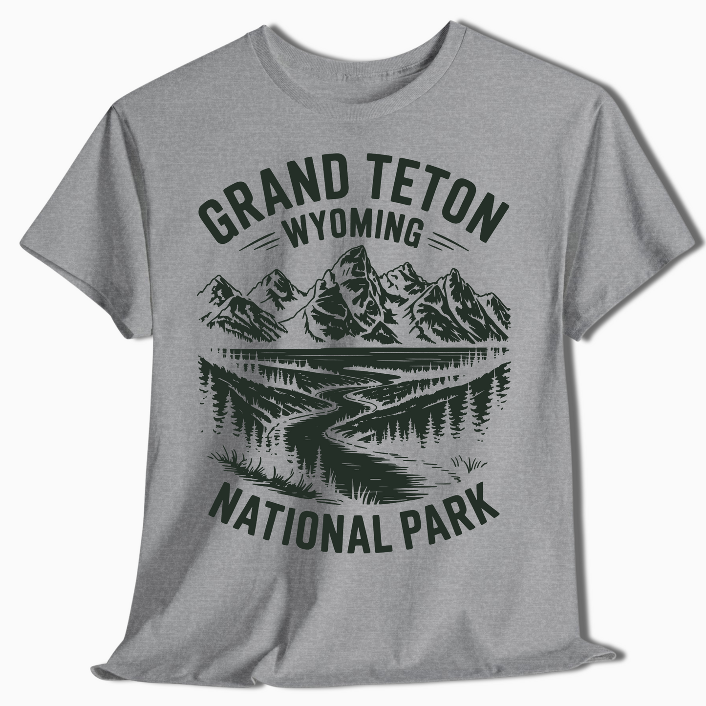 Grand Teton National Park Wyoming Hiking Shirt – t293a25