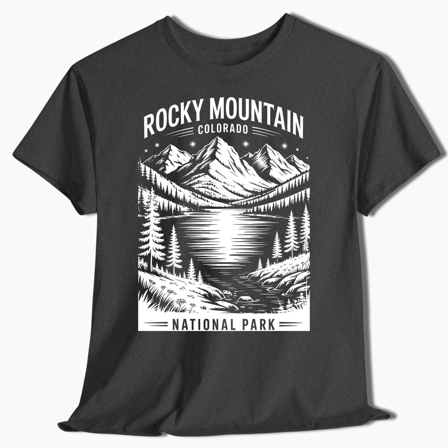 Rocky Mountain National Park Colorado Shirt for Hikers – t295a25