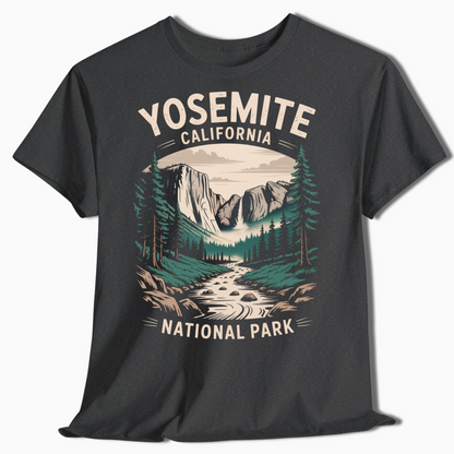 Yosemite National Park T-Shirt for Outdoor Lovers - t285a25