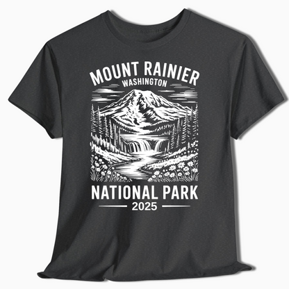 Mount Rainier National Park Shirt - Custom 2025 Souvenir - t300a25