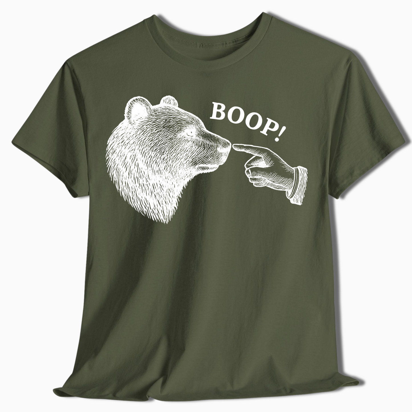 Boop the Bear Funny Outdoor T-Shirt - t425a25