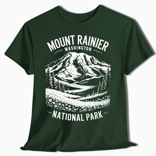 Mount Rainier National Park Washington Shirt - t298a25