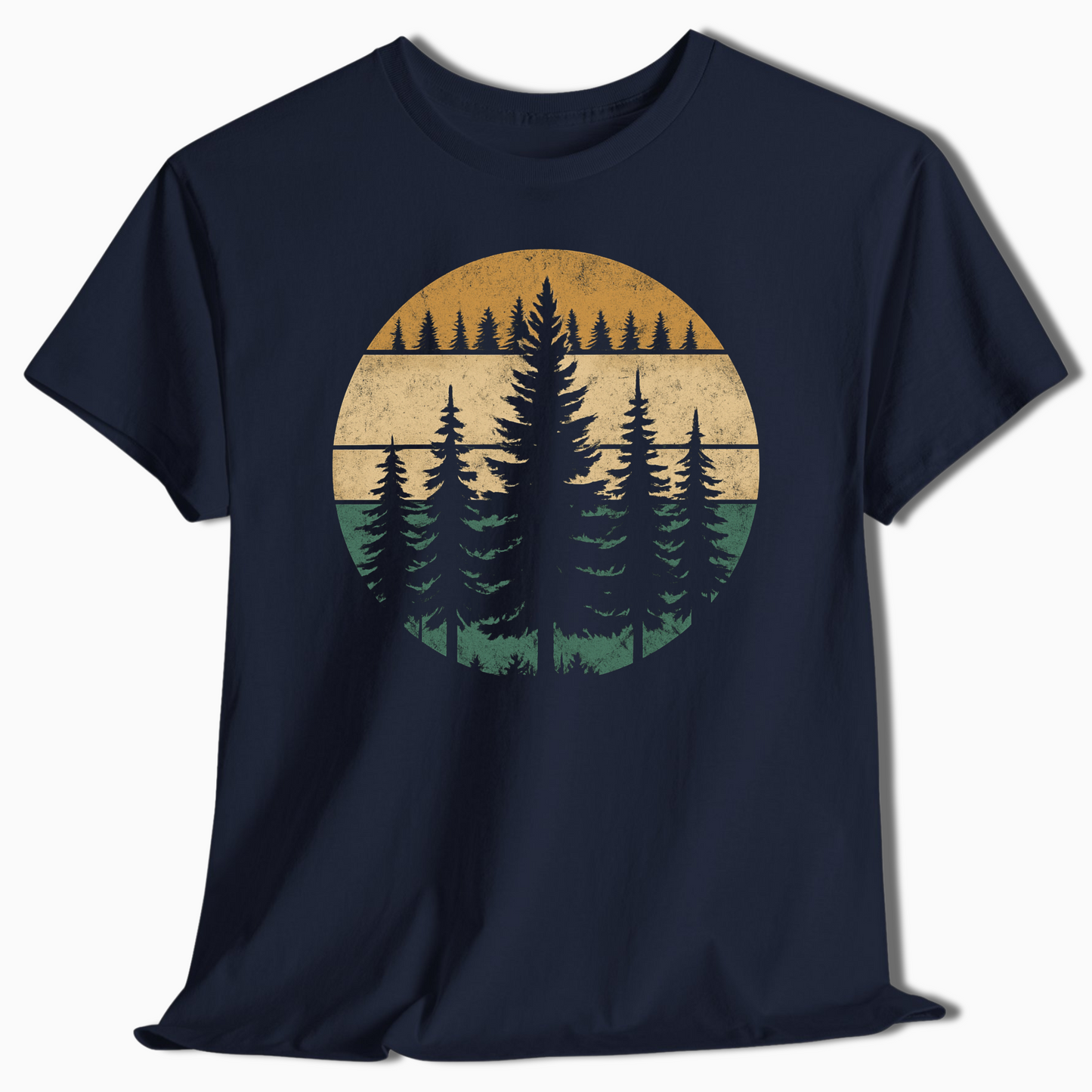 Vintage Pine Tree Wilderness Shirt - t443a25