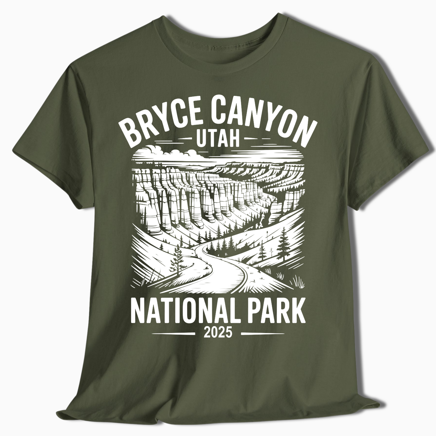 Bryce Canyon National Park T-Shirt - Custom 2025 Scenic Gift - t350a25