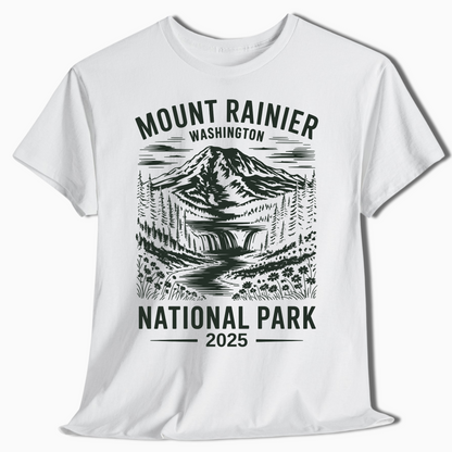 Mount Rainier National Park Shirt - Custom 2025 Souvenir - t300a25