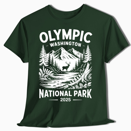 Olympic National Park Washington Tee - t370a25