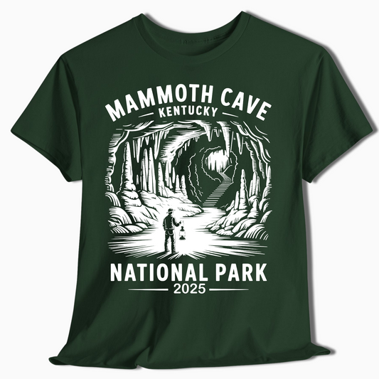 Mammoth Cave Kentucky 2025 T-Shirt - Custom Hiking Gift - t338a25