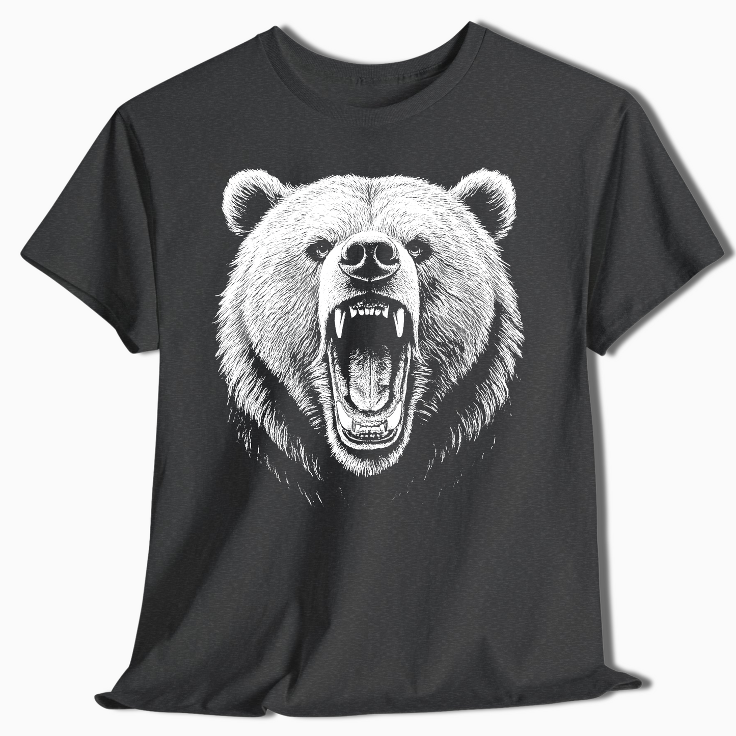 Roaring Grizzly Bear Wilderness Shirt - t441a25
