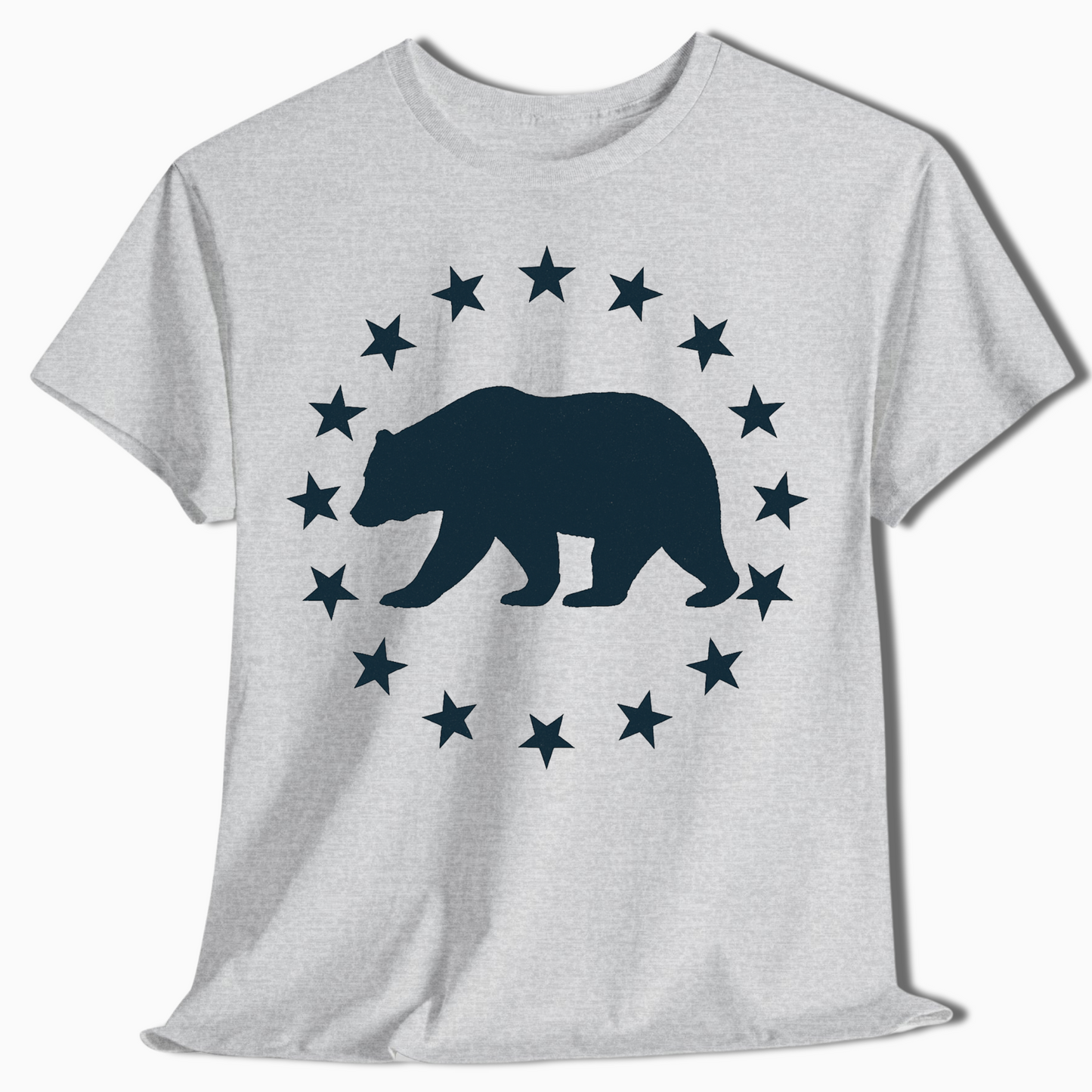 Patriotic Bear Star Outdoor T-Shirt - t427a25