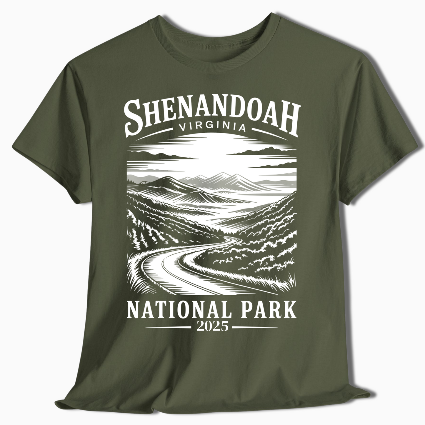 Shenandoah National Park 2025 T-Shirt - Custom Hiker Gift - t343a25