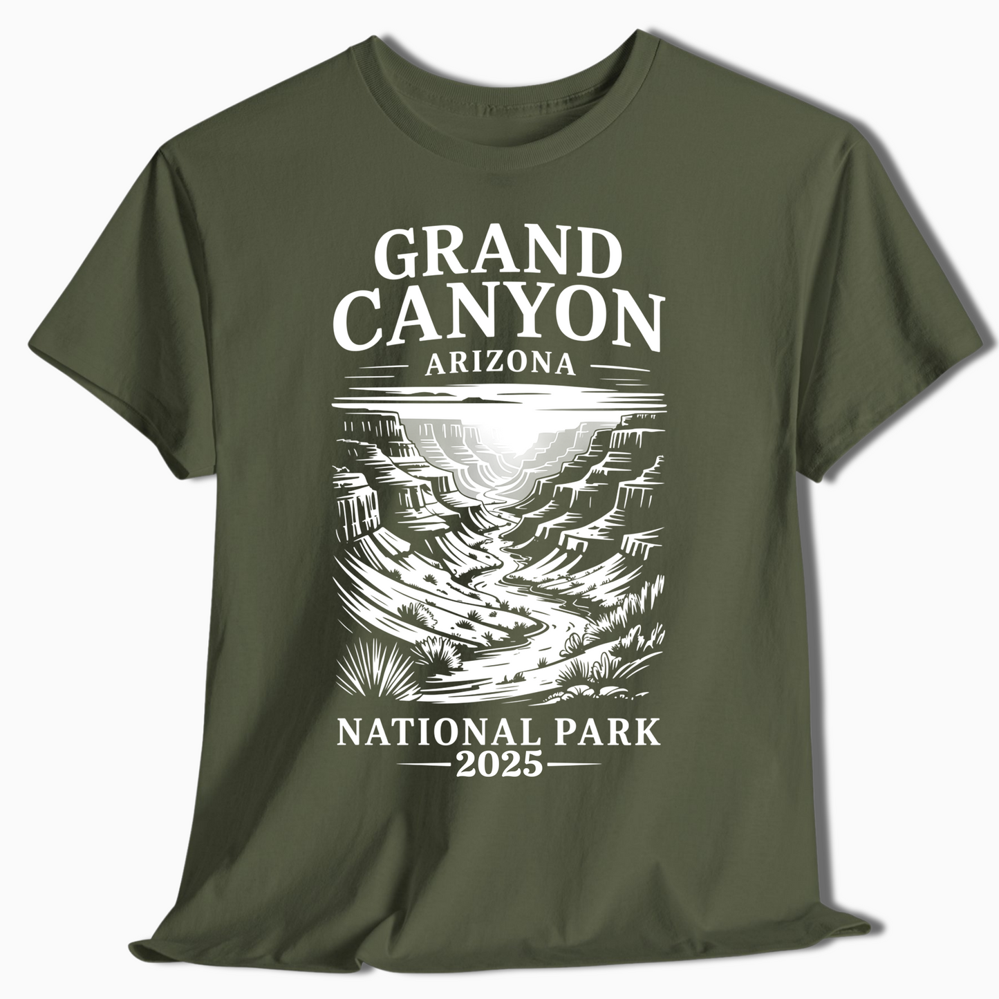 Grand Canyon National Park T-Shirt with Custom Year - t287a25