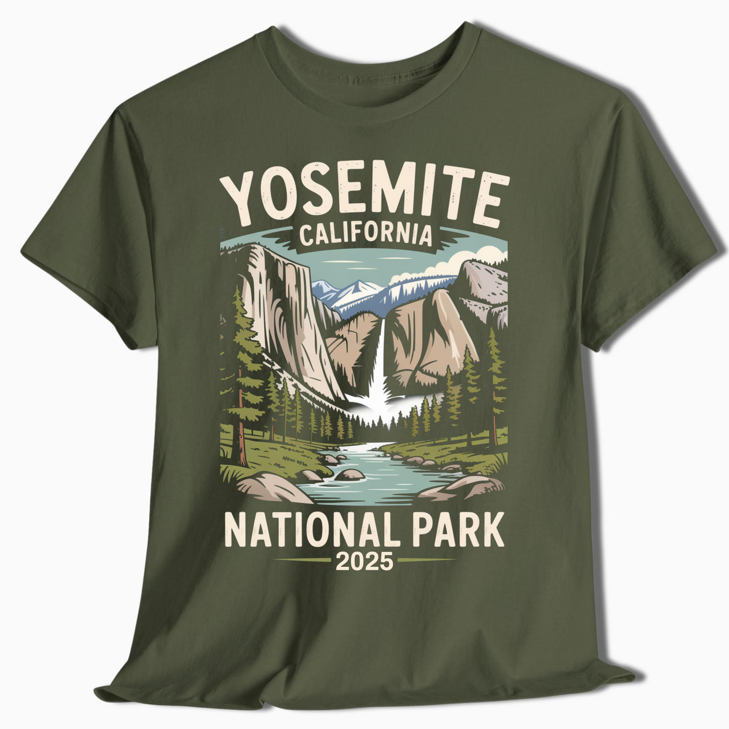 Yosemite National Park Shirt - Custom Year Option - t379a25