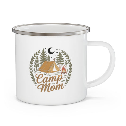 Camp Mom Mug - Camping Gift for Outdoorsy Moms - t153a25