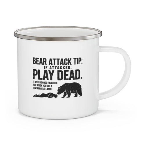 Funny Bear Camping Mug