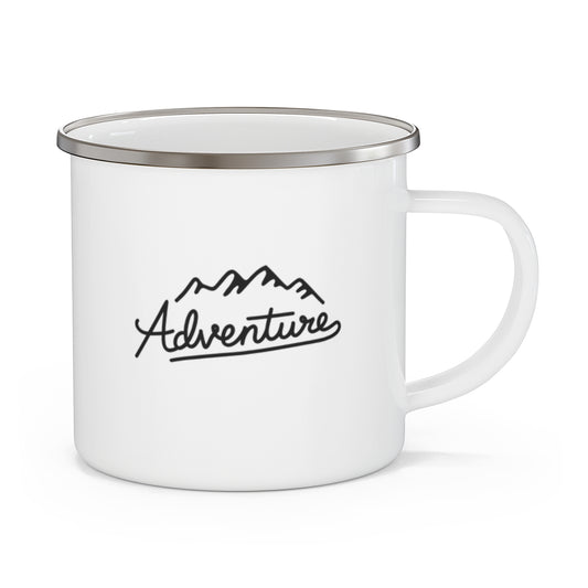 Adventure Mountain Silhouette Camping Mug for Nature Lovers - t89a25